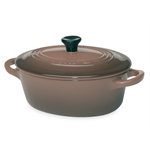 Cocotte ovale individuelle Terre naturelle Le Creuset